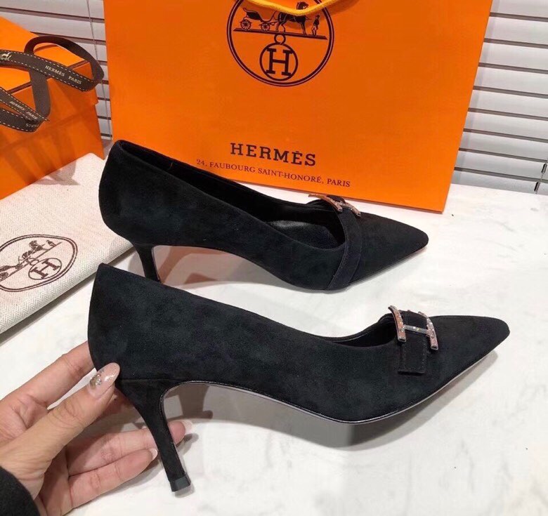 Hermes Heeled Shoes
